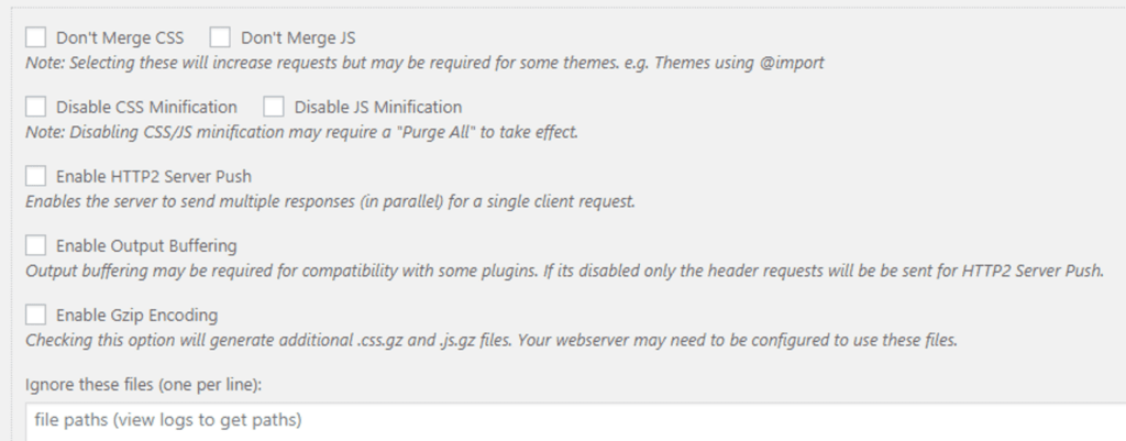 Các plugin Minify JS và CSS tốt nhất cho WordPress Merge + Minify + Refresh