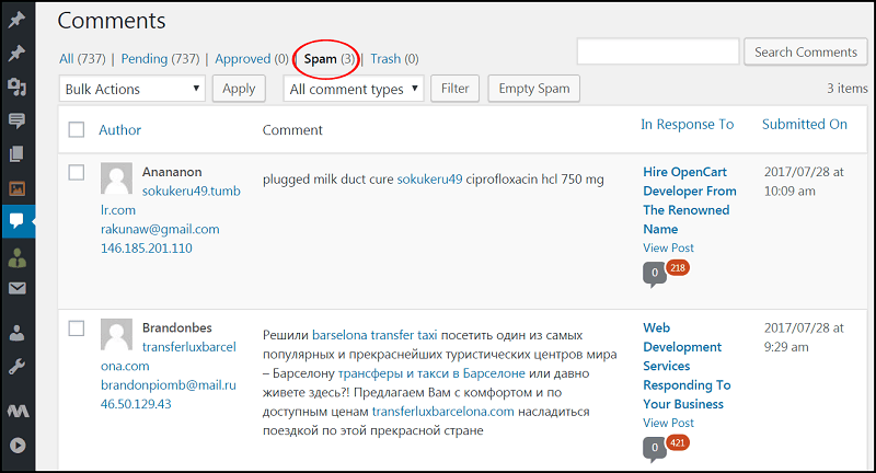 Hướng dẫn dọn dẹp và tối ưu database wordpress Bình luận rác khiến website của bạn “load chậm”