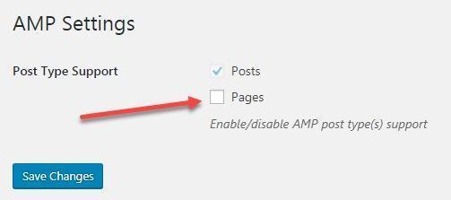 Tối ưu tốc độ trang wordpress bằng AMP for Wordpress Thiết lập plugin AMP for WordPress