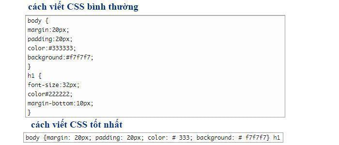 Cách tối ưu hóa CSS Wordpress để tăng tốc độ tải trang Code CSS tối ưu