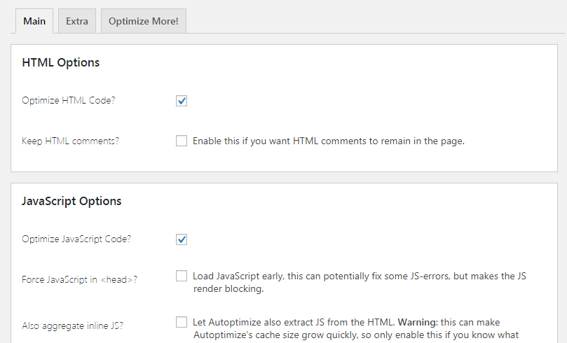 Tăng tốc website bằng plugin tối ưu Wordpress Autoptimize plugin tối ưu wordpress