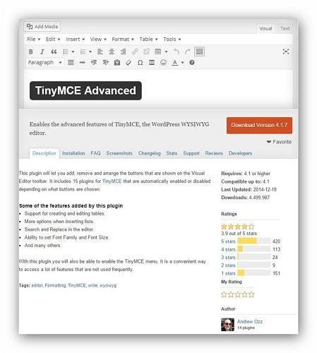 Hướng dẫn sử dụng plugin tối ưu wordpress đơn giản nhất Thông tin về plugin