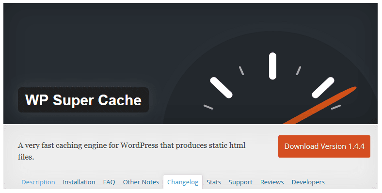Plugin Super Cache