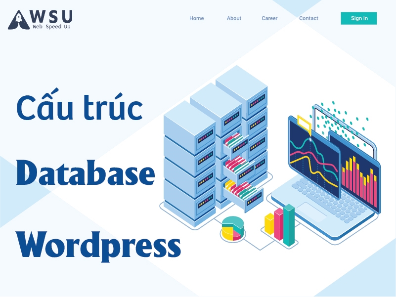 cấu trúc database wordpress