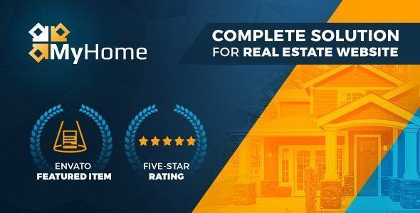 Theme thiết kế website bất động sản MyHome