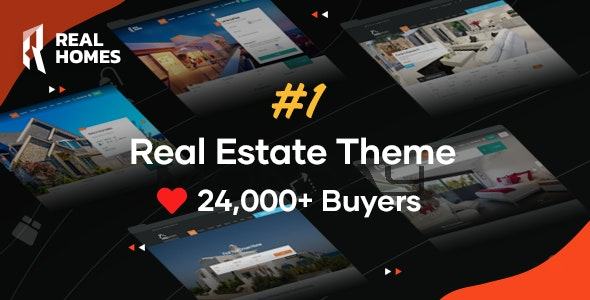 Theme thiết kế website bất động sản RealHomes