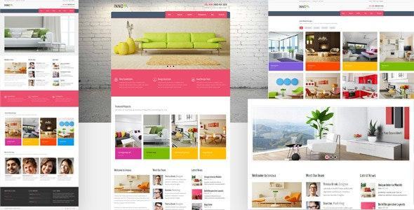 Top 5 theme web ngành thiết kế nội ngoại thất chuyên nghiệp theme web ngành thiết kế nội ngoại thất