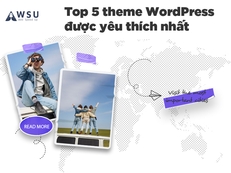 top 5 theme wordpress du lịch được yêu thích nhất