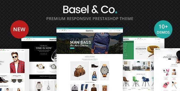 Top 5 giao diện web bán hàng được ưa thích Basel - Giao diện web bán hàng đa năng