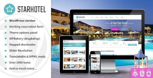 Top 5 theme website ngành khách sạn chuyên nghiệp theme website ngành khách sạn
