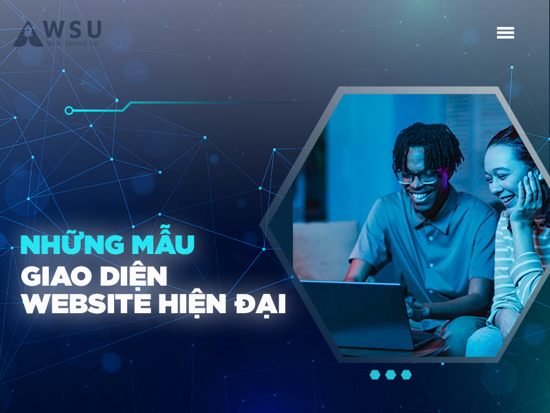 Những mẫu giao diện website hiện đại