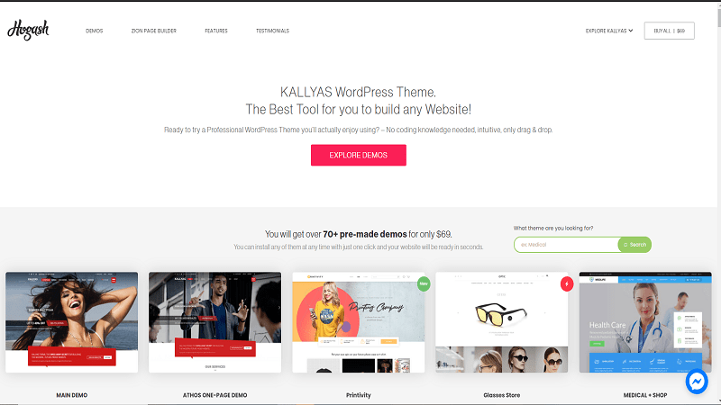 Website thương mại điện tử Kallays Website thương mại điện tử Kallays