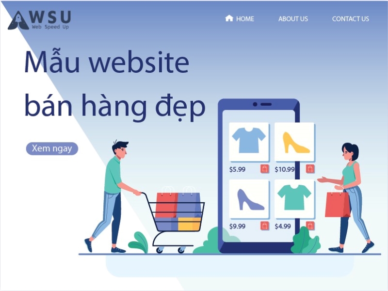 mẫu website bán hàng đẹp