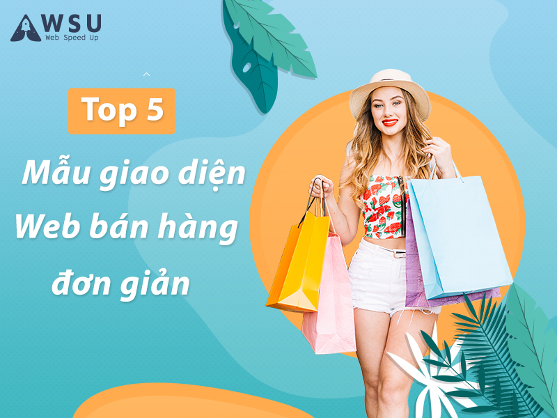 giao diện web bán hàng đơn giản