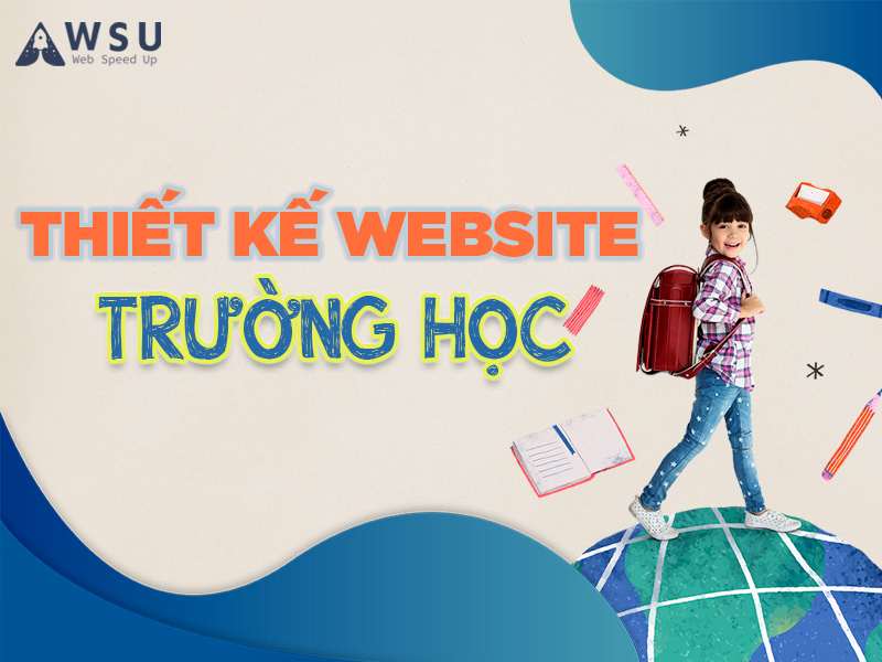thiết kế website trường học