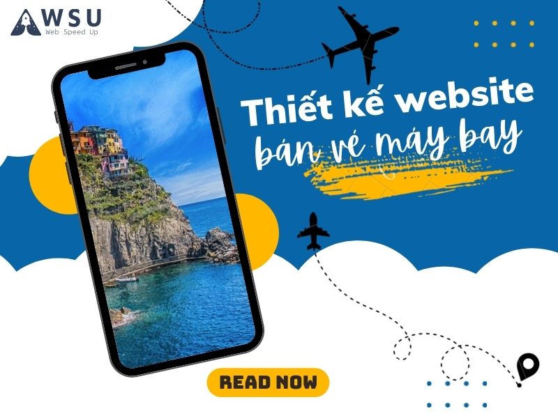 Thiết kế website bán vé máy bay